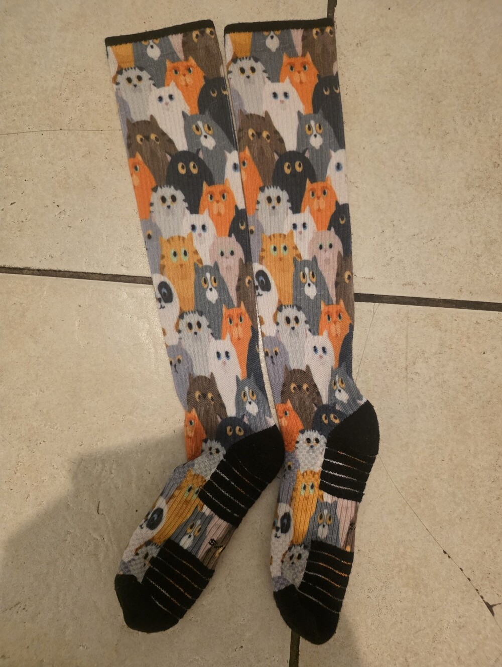 Cat Viasox Compresaion Socks. Worn Once!